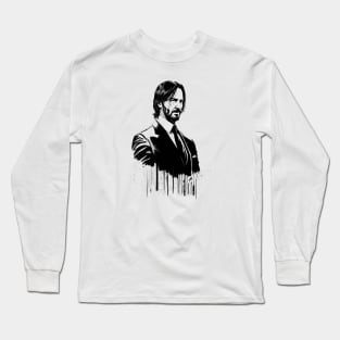 John Wick Minimal Long Sleeve T-Shirt